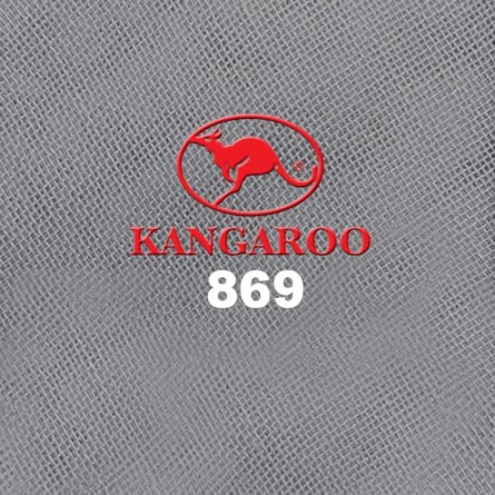 Tudung Bawal Kangaroo Label Emas -Smoke Grey 869