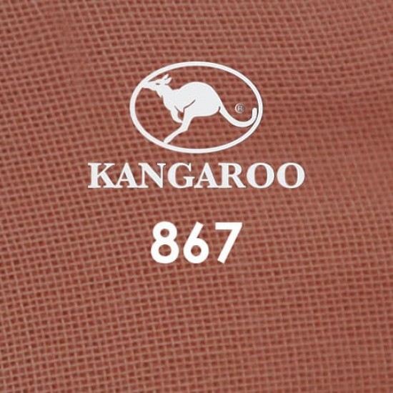 Tudung Bawal Kosong Kangaroo Premium Voile 45" Coklat Nude Terang #867