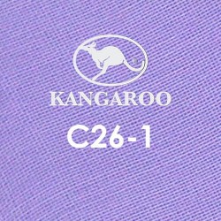  Kangaroo Premium Voile Scarf Tudung Bawal Plain 45" Deep Putih Nila #C26-1