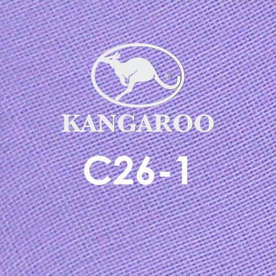 Tudung Bawal Kosong Kangaroo Premium Voile 45" Putih Nila Pekat #C26-1
