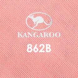 Kangaroo Premium Voile Scarf Plain 45" White Peach #862B