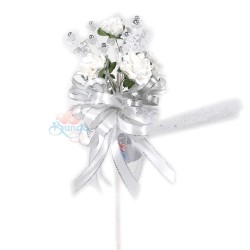  Wedding Flower Bunga Telur White - 10pcs/box #2074