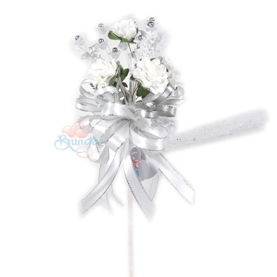 Bunga Kahwin Bunga Telur Putih - 10pcs/kotak #2074