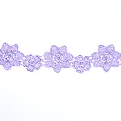  Small Chemical Prada Lace Light Purple - 1 Meter 1034