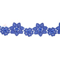 Small Chemical Prada Lace Royal Blue - 1 Meter 1034 