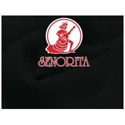 Kain Sifon Georgette 60 inci Lebar - Hitam 009