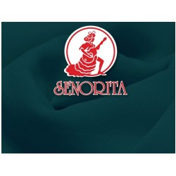 Kain Sifon Georgette 60 inci Lebar - Green Deep Sea 056