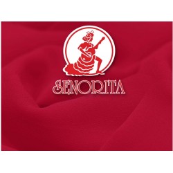 Kain Sifon Georgette Lebar 60 inci - Cardinal 012