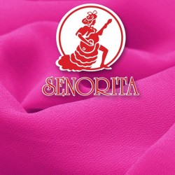 Georgette Solid Chiffon Fabric 60 inch Wide - Magenta Pink 045
