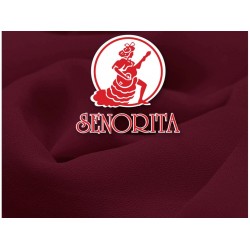 Kain Sifon Georgette Lebar 60 inci - Maroon 037