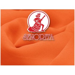 Kain Sifon Georgette Lebar 60 inci -  Orange 062