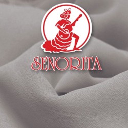 Georgette Solid Chiffon Fabric 60 inch Wide - Stone Grey 013