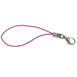 Handphone Strap Craft - Crimson Pink #516 - 10pcs