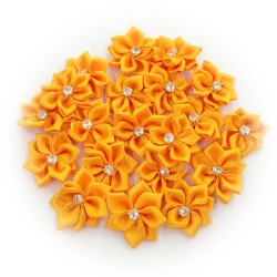 Satin Flower Diamond Light Orange #507 - 20pcs