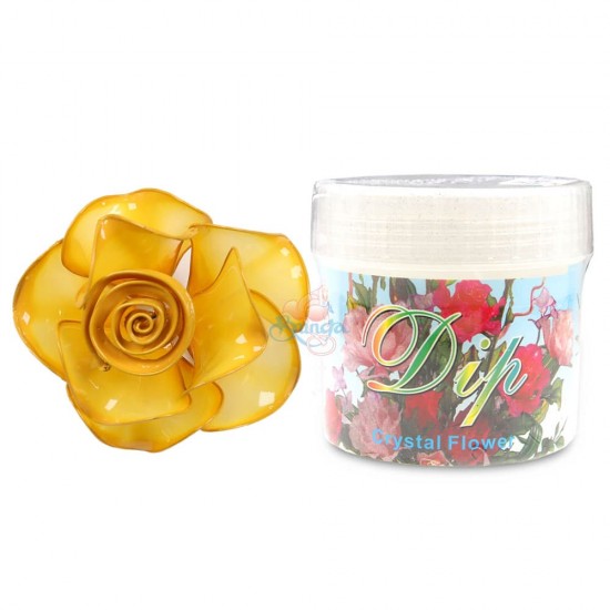 Bunga Celup Plastik Cecair Kuning Jasmine - Lutsinar