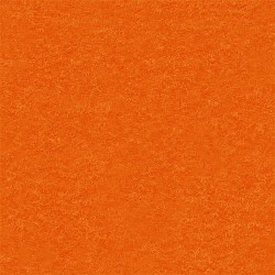 Felt Fabric Plain - Dark Orange A4 #A200