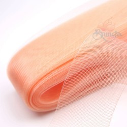  Horsehair Braid Nylon Net Salmon - 1meter 10cm