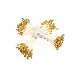 Glitter Stigma Flower Inti Bunga Gold - 1 Bunch H100G 