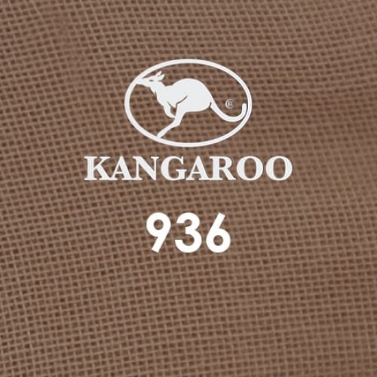 Tudung Bawal Kosong Kangaroo Premium Voile 45" Coklat Kelabu Puff #936