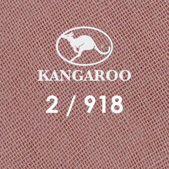  Kangaroo Premium Voile Scarf Plain 45" White Old Purple #918 / #2