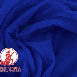Soft Tulle Netting Fabric |215A Wide 60"  A207 Royal Blue 