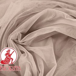 Soft Tulle Netting Fabric|215A Wide 60"  A334 Light Tan