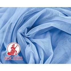 Kain Jaring Lembut|215A Lebar 60" A352 Biru Muda