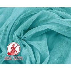 Kain Jaring Lembut |215A Lebar 60" A385 Biru Aqua