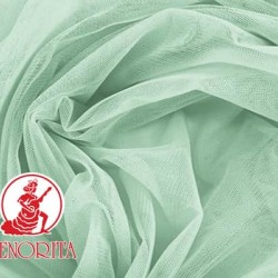 Soft Tulle Netting Fabric|215A Wide 60" A533 Light Tropic