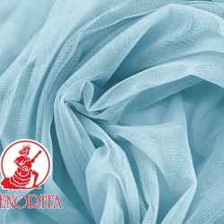 Soft Tulle Netting Fabric|215A Wide 60" A541 Light Blue 