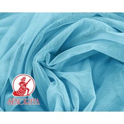Kain Jaring Lembut |215A Lebar 60" A542 Biru Azure 