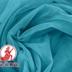 Soft Tulle Netting Fabric|215A Wide 60" A547 Paradise Blue 