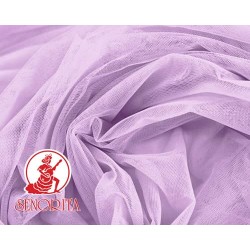 Kain Jaring Lembut |215A Lebar 60"  A552 Lavender Cerah