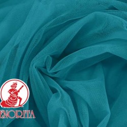 Soft Tulle Netting Fabric|215A Wide 60" A555 Teal