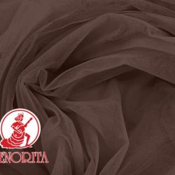 Soft Tulle Netting Fabric|215A Lebar 60" A564 Deep Taupe