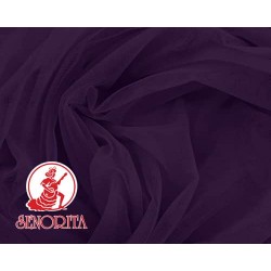 Kain Jaring Lembut |215A Lebar 60" A865 Ungu Pekat