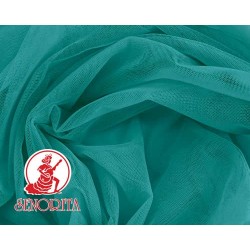 Kain Jaring Lembut |215A Lebar 60" A877 Hijau Laut