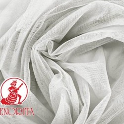 Soft Tulle Netting Fabric |215A Wide 60"  Off White