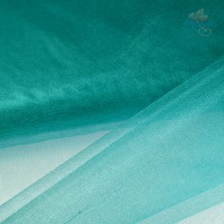Organza Fabric Turquoise 60" Wide - 1 Meter