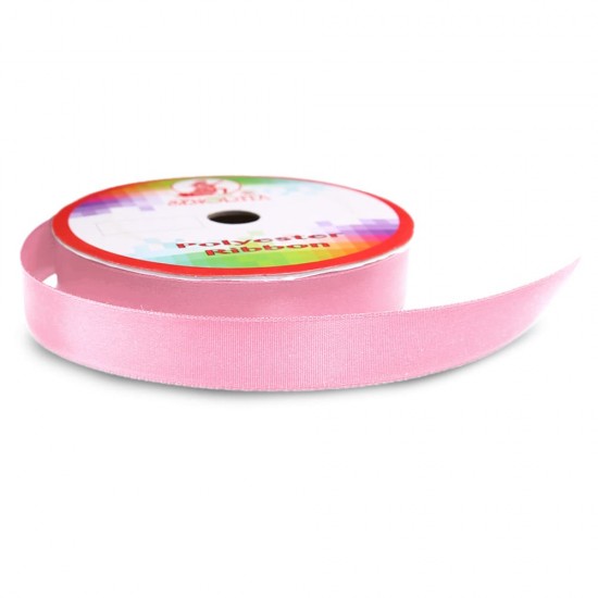 Polyester Ribbon Senorita - Pink #012  (9mm, 15mm, 24mm, 38mm)