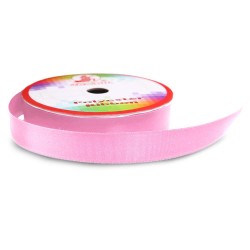 Polyester Ribbon Senorita - Geranium Pink #014 (9mm, 15mm, 24mm, 38mm)