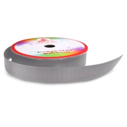 Polyester Ribbon Senorita - 061 Metal Grey (9mm, 15mm, 24mm, 38mm)