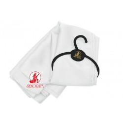 Tudung Selendang Polysilk Senorita #501 - Putih