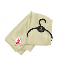 Tudung Selendang Polysilk Senorita #502 - Kuning Muda