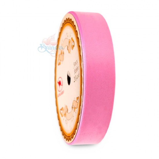 Pepejal PP Fancy Ribbon Plain Baby Pink - 1 Roll 19MM