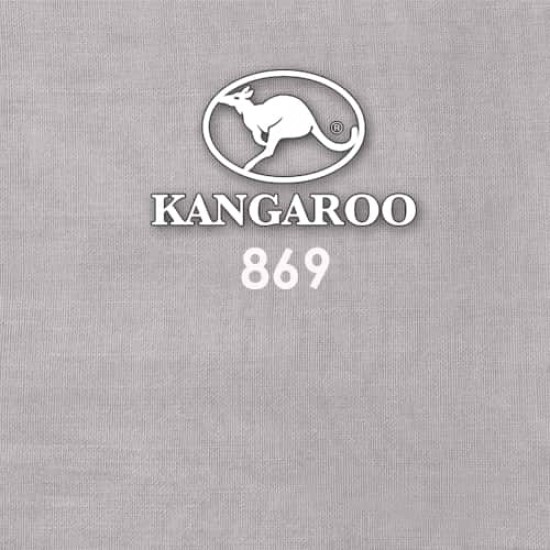 Tudung Bawal Kosong Kangaroo Premium Voile Kelabu Putih - #869