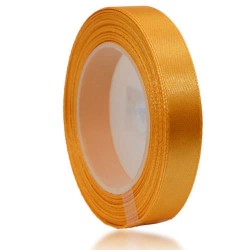  Senorita Satin Ribbon - Moon Yellow 245 12mm
