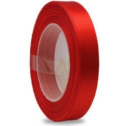  Senorita Satin Ribbon - Red 28 12mm