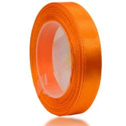  Senorita Satin Ribbon - Orange 6 12mm