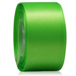 Senorita Satin Ribbon - Bright Green 251 36mm 